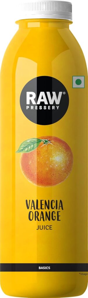 Raw Pressery Valencia Orange Juice